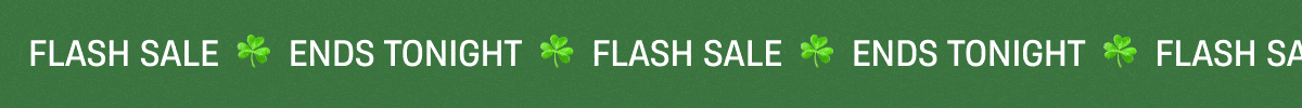Flash Sale - This weekend only
