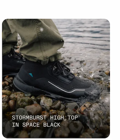 Stormburst High Top in Space Black