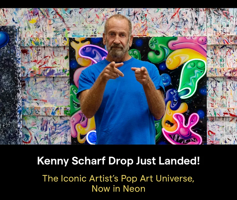 Kenny Scharf Drop Just Landed!