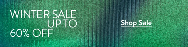 Winter Sale: up to 60% off.