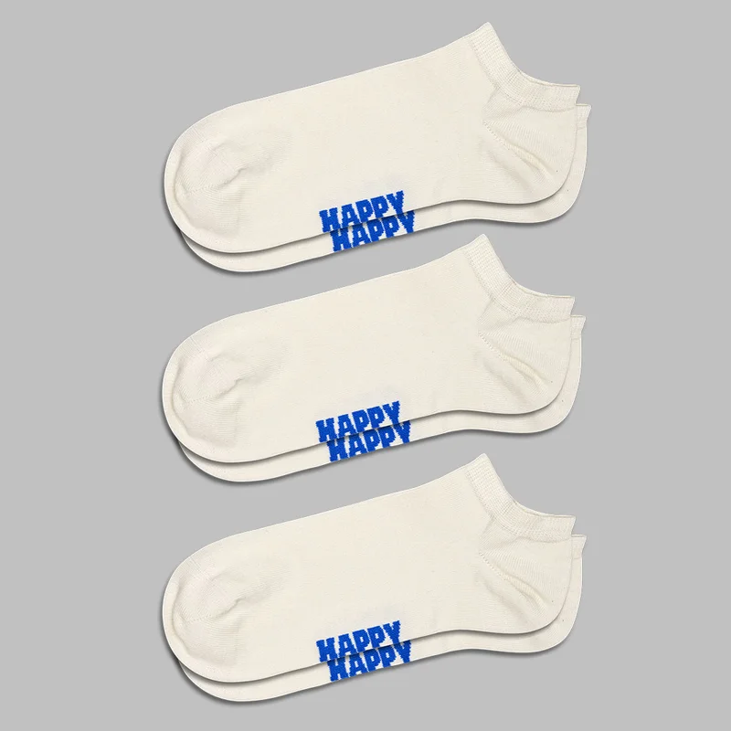 3-Pack Solid Low Socks