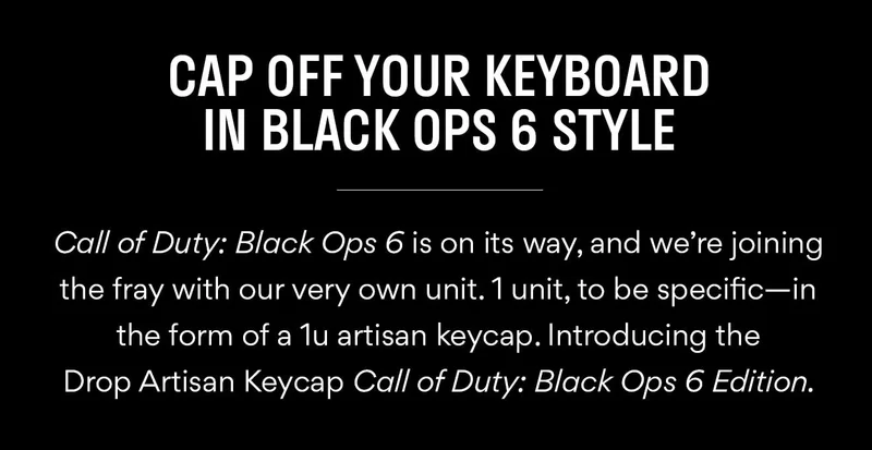 CAP OFF YOUR KEYBOARD IN BLACK OPS 6 STYLE CAP OFF YOUR KEYBOARD IN BLACK OPS 6 STYLE