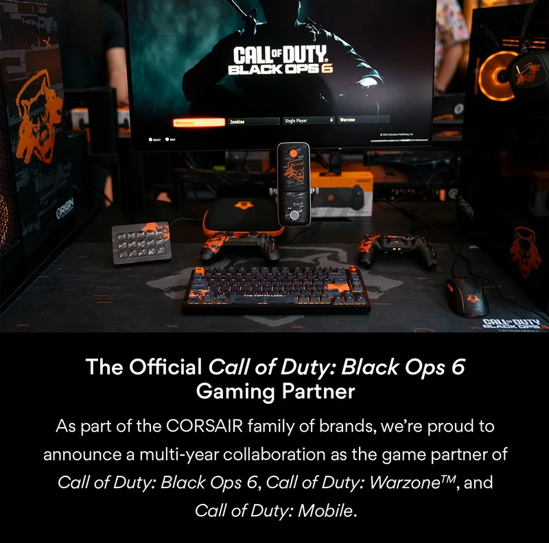 The Official Call of Duty®: Black Ops 6 Gaming Partner The Official Call of Duty®: Black Ops 6 Gaming Partner