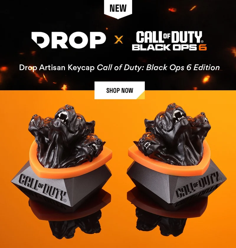 Drop Artisan Keycap Call of Duty®: Black Ops 6 Edition Drop Artisan Keycap Call of Duty®: Black Ops 6 Edition