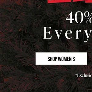 40% off Everything Shop Women's