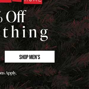 40% off Everything Shop Men's