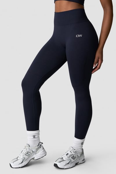 Image of Divine Seamless Tights Wmn Navy