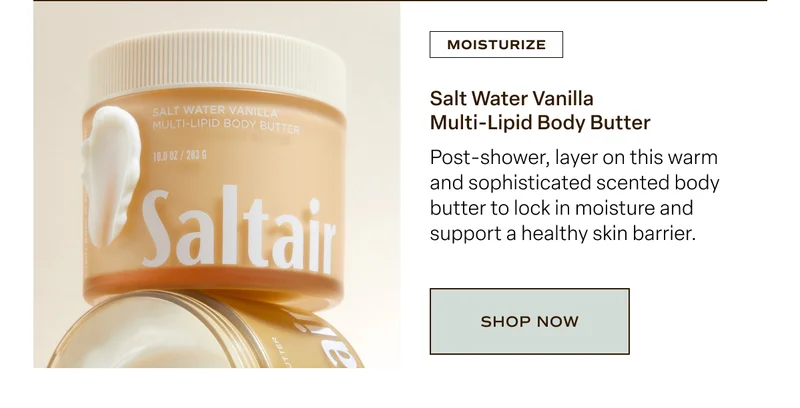 Salt Water Vanilla Body Butter