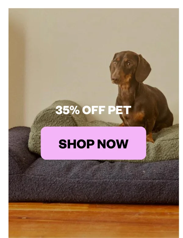 35% off pet