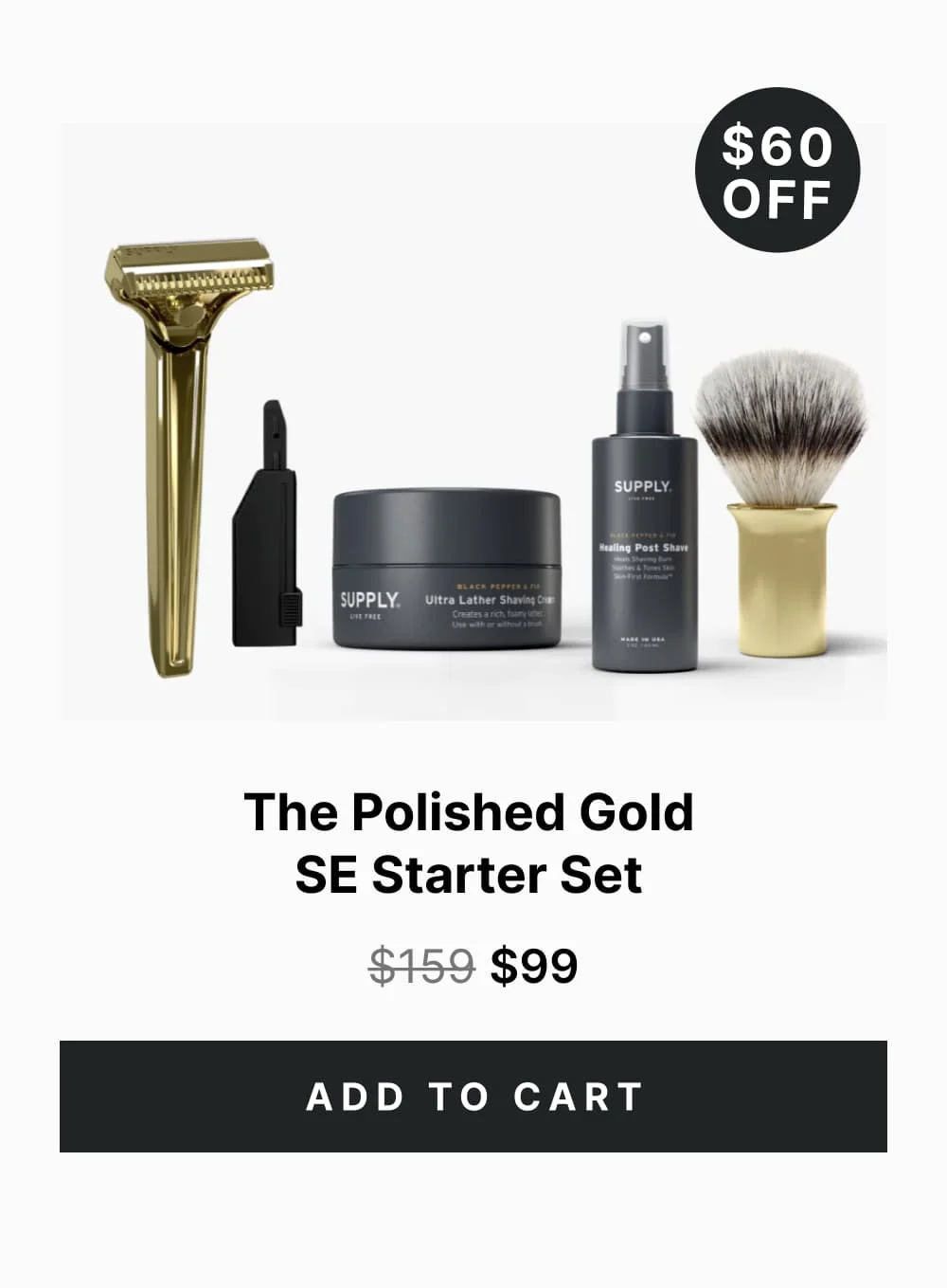 The Polished Gold SE Starter Set [ ADD TO CART ]