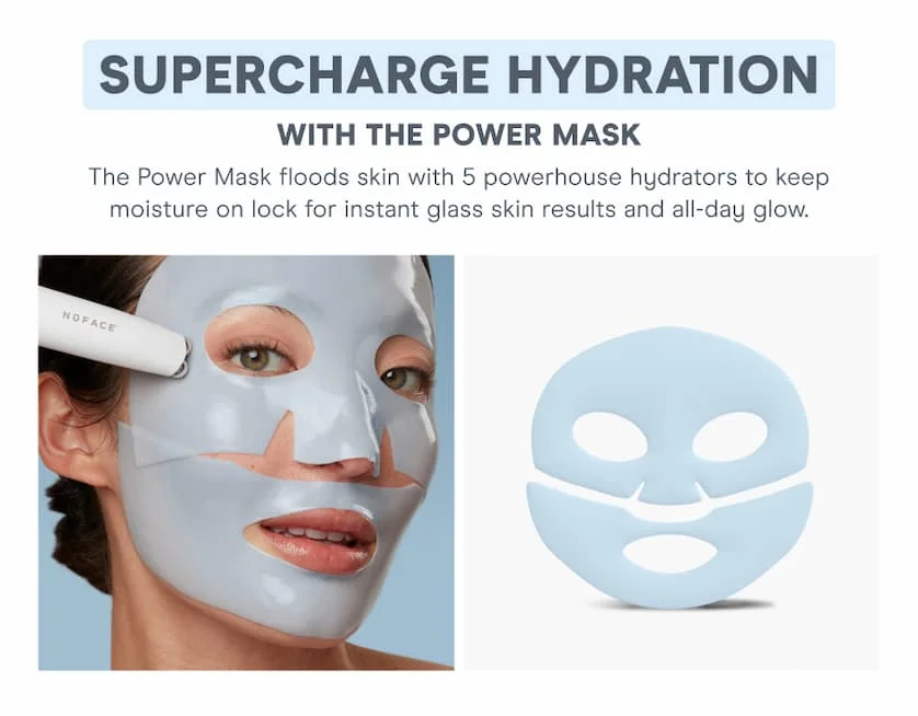 Supercharge hydration with the Power Mask
