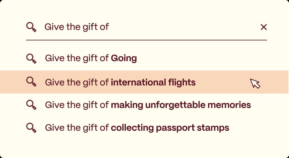 Give the gift of Going