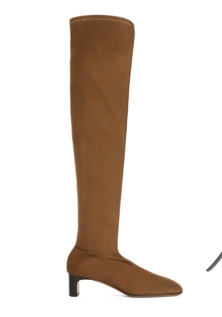 Suede Over The Knee Boots