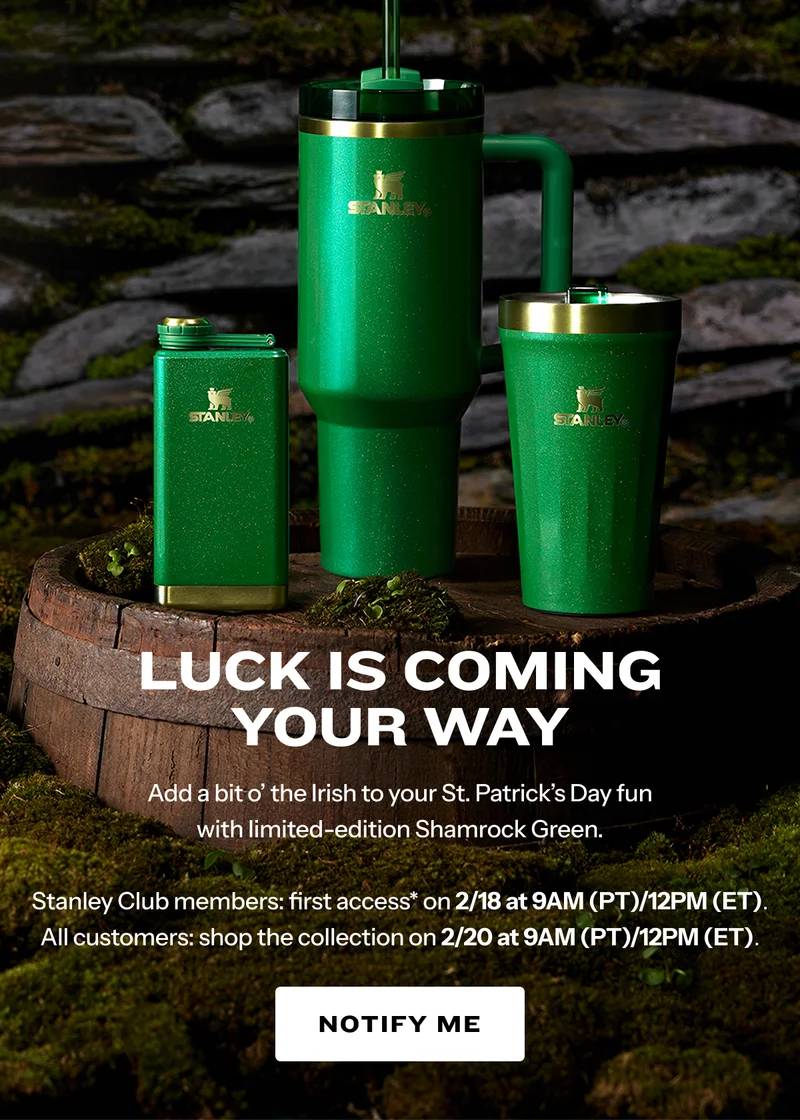 Limited-Edition Shamrock Green: Notify Me