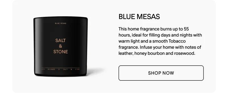 Blue Mesas Candle