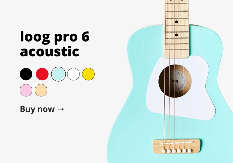 loog pro 6 acoustic - buy now