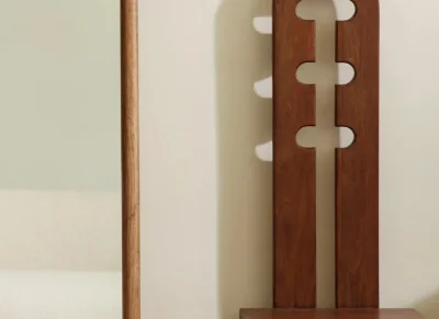 Shop Wood Looped Full Length Mirror