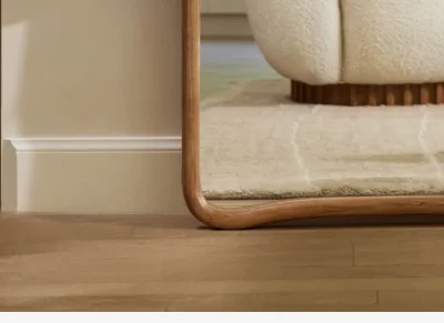 Shop Wood Looped Full Length Mirror
