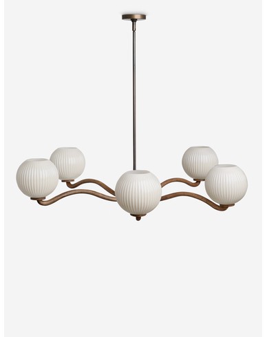 Nara Chandelier by Aimee Song - Chocolate / 42.5"Dia