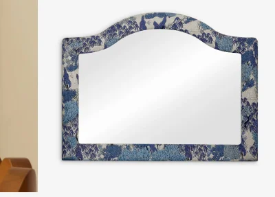 Shop Garden Walk Upholstered Mantel Mirror