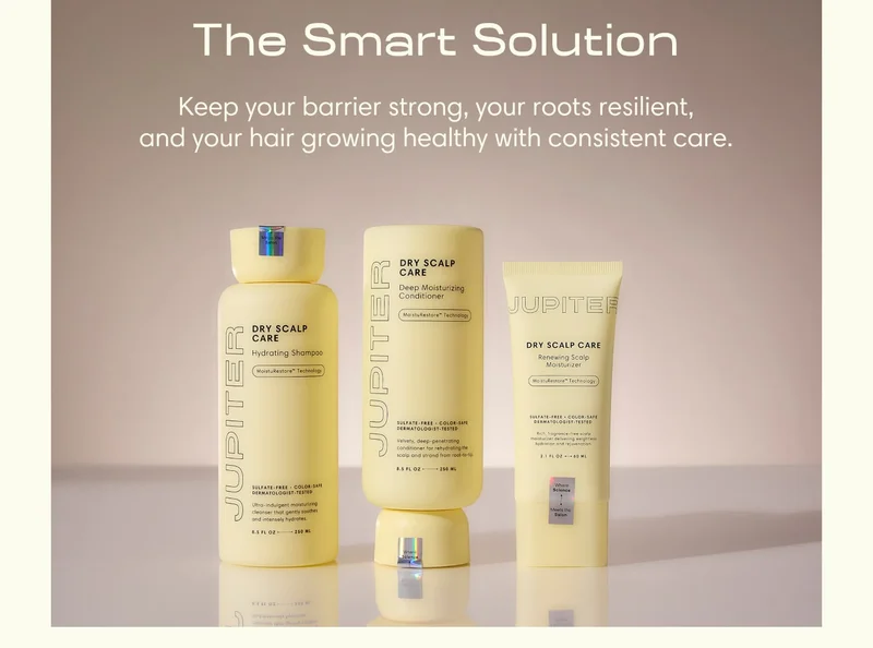 The Smart Solution Keep your barrier strong, your roots resilient, and your hair growing healthy with consistent care.
