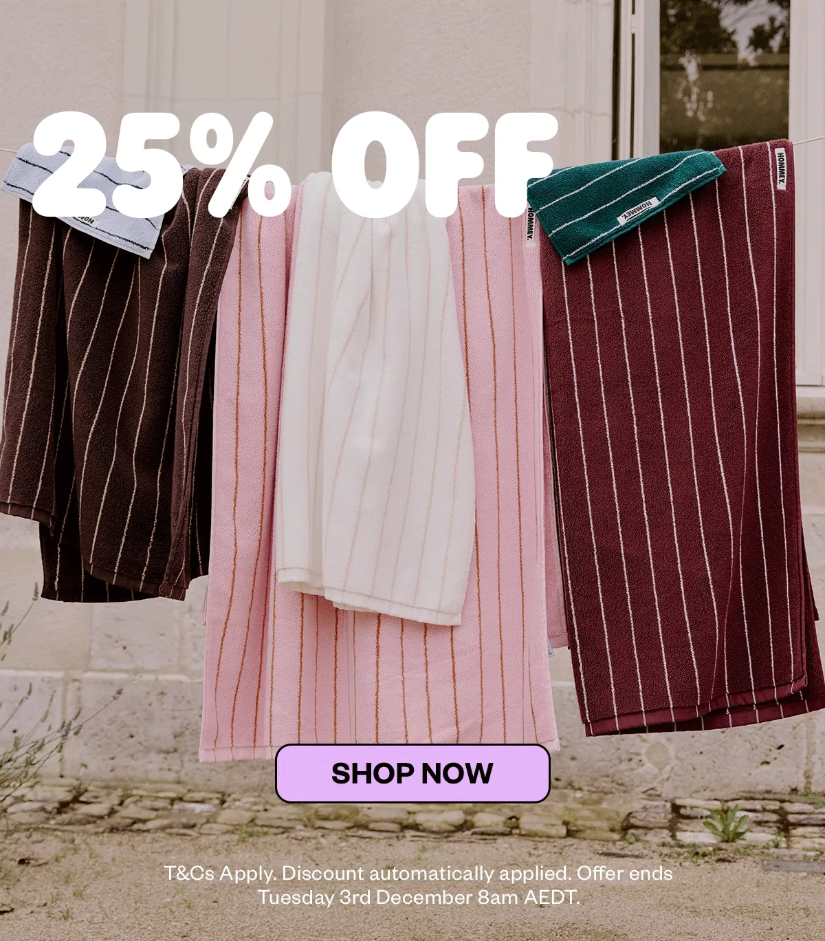 25% off storewide is almost over. Shop Now