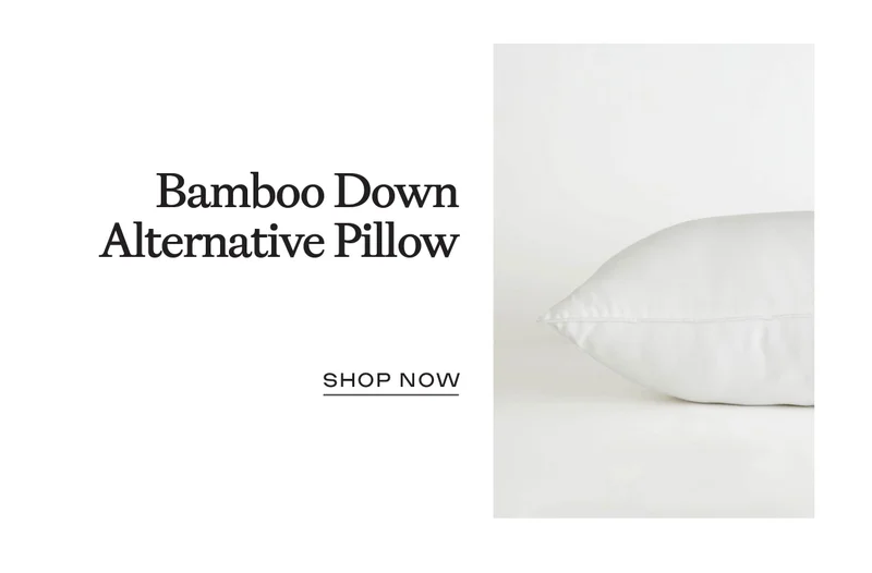 Bamboo Down Alternative Pillow - Shop Now Bamboo Down Alternative Pillow - Shop Now
