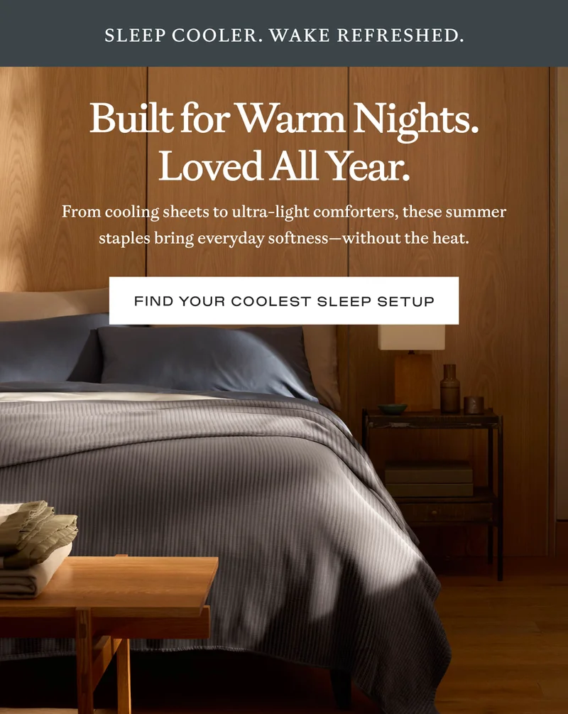 Find Your Coolest Sleep Setup - Shop Bedding Find Your Coolest Sleep Setup - Shop Bedding