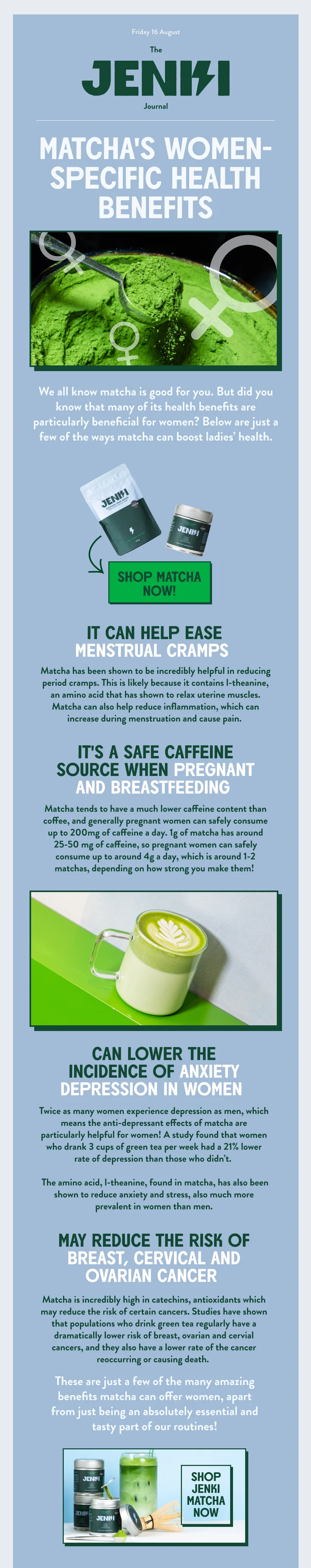 Matcha for women
