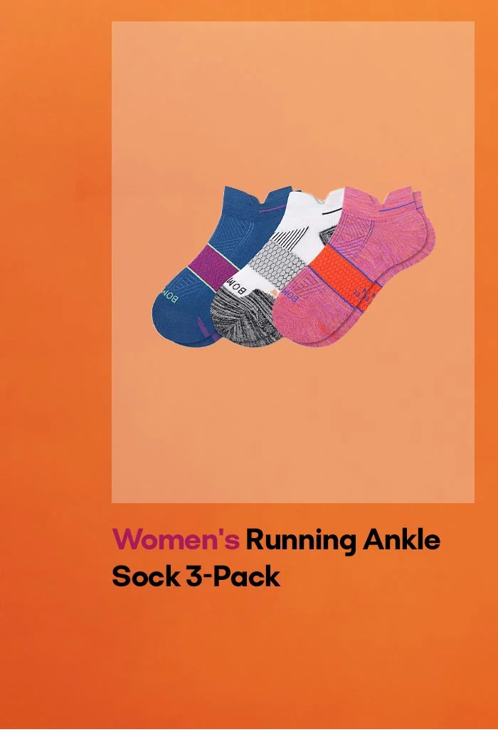 Women's Running Ankle Sock 3-Pack