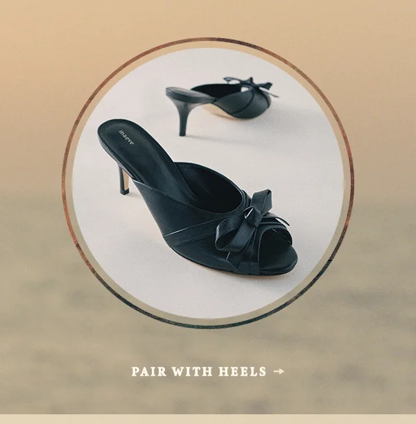 pair with heels