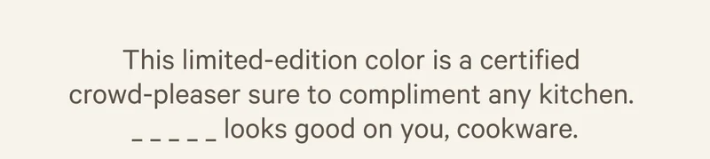 LIMITED EDITION COLOR IS ALMOST HERE