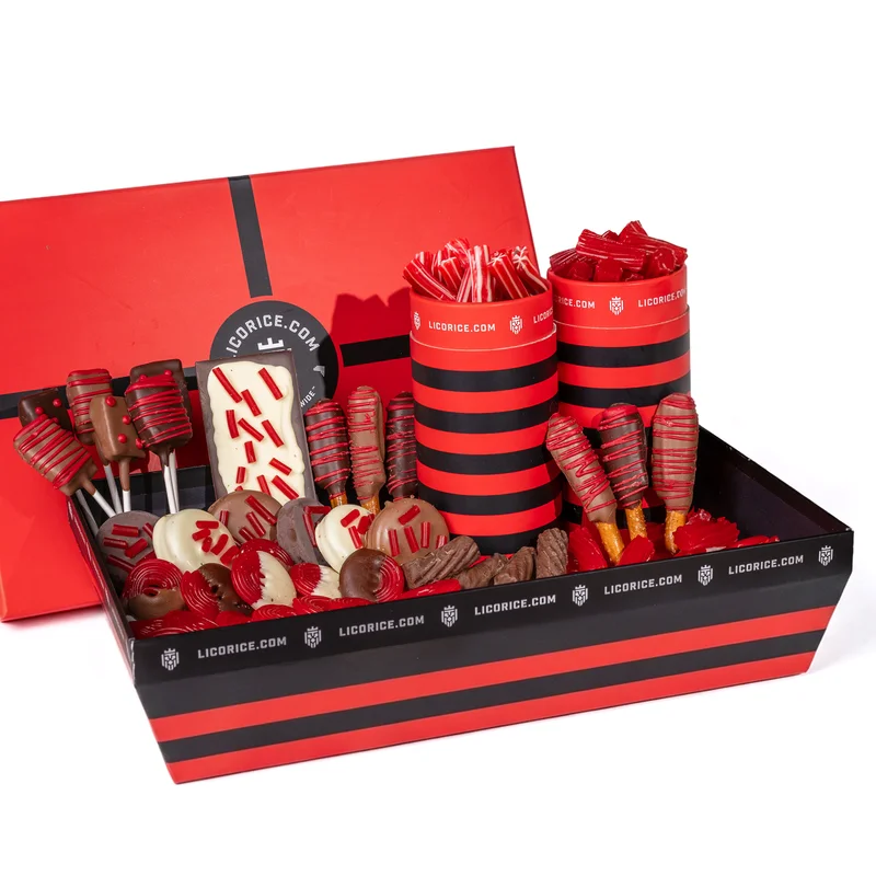 Image of Licorice Belgian Chocolate Basket