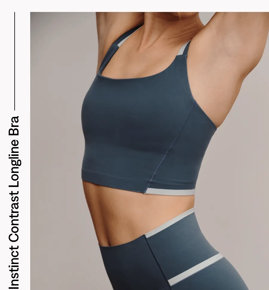Instinct Contrast Longline Bra