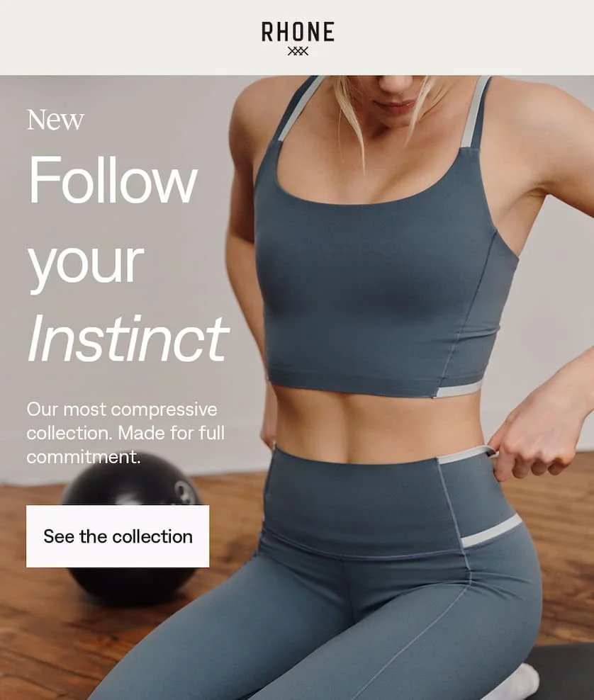 RHONE: Follow your Instinct. Shop the collection