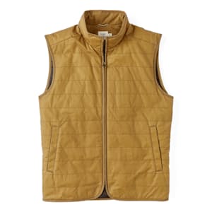 York Quilted Waxed Vest