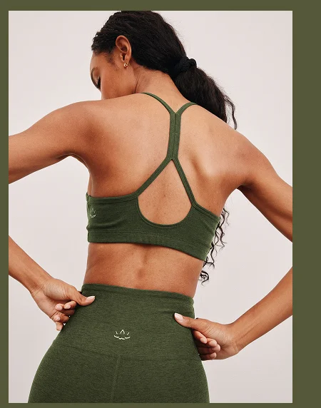Spacedye Slim Racerback Bra