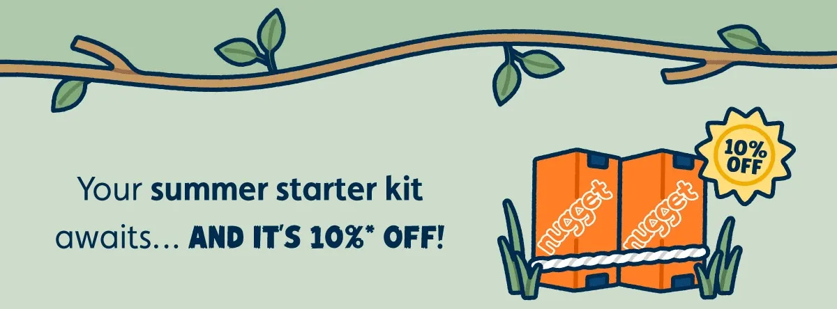 Your summer starter kit awaits… and it’s 10%* off!