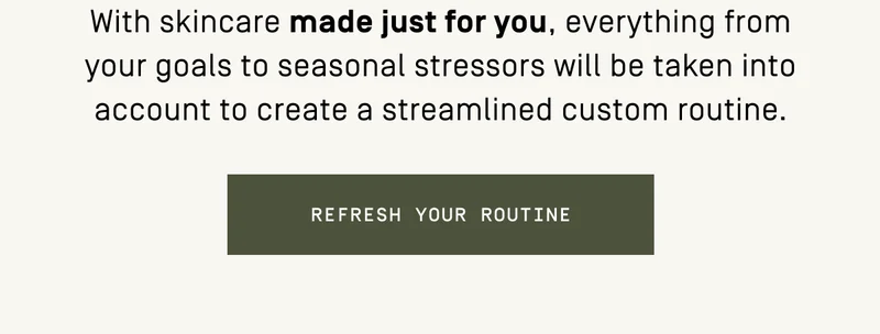 Refresh your routine