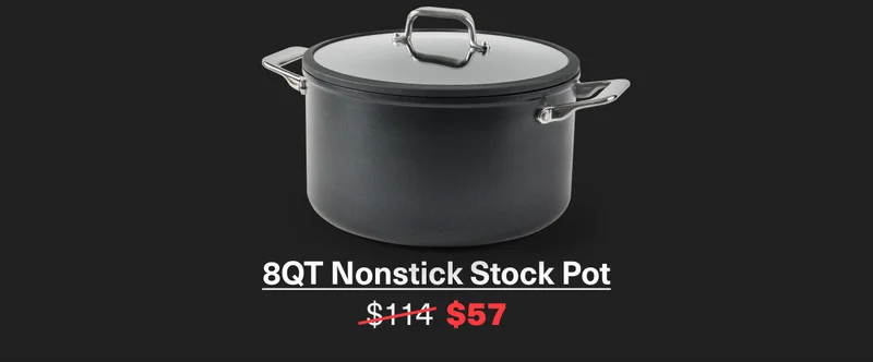8QT Nonstick Stock Pot