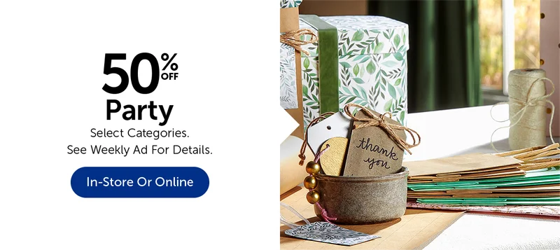 50% Off Party