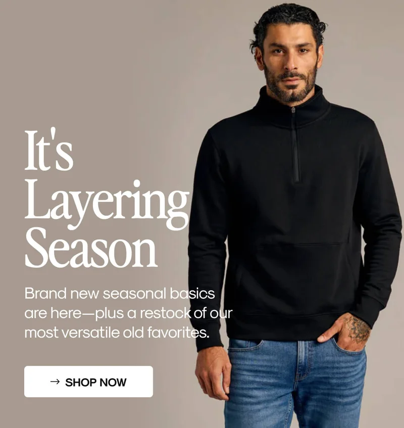 It's layering season