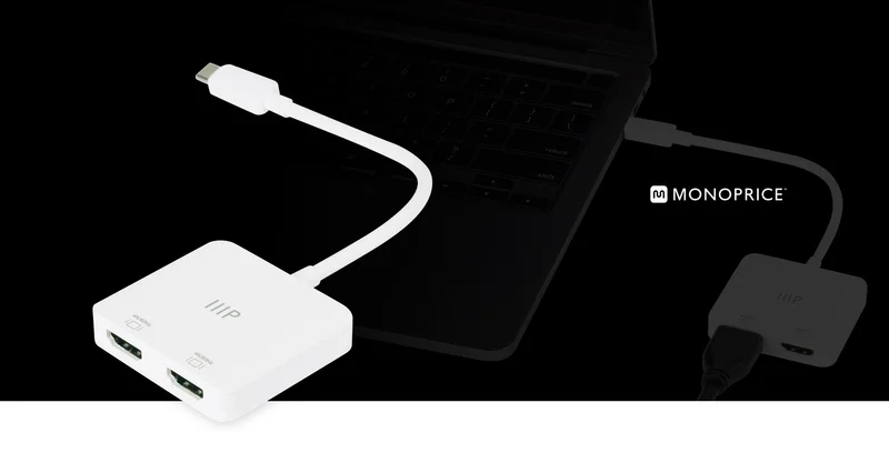 USB‑C® to Dual 4K HDMI® Adapter