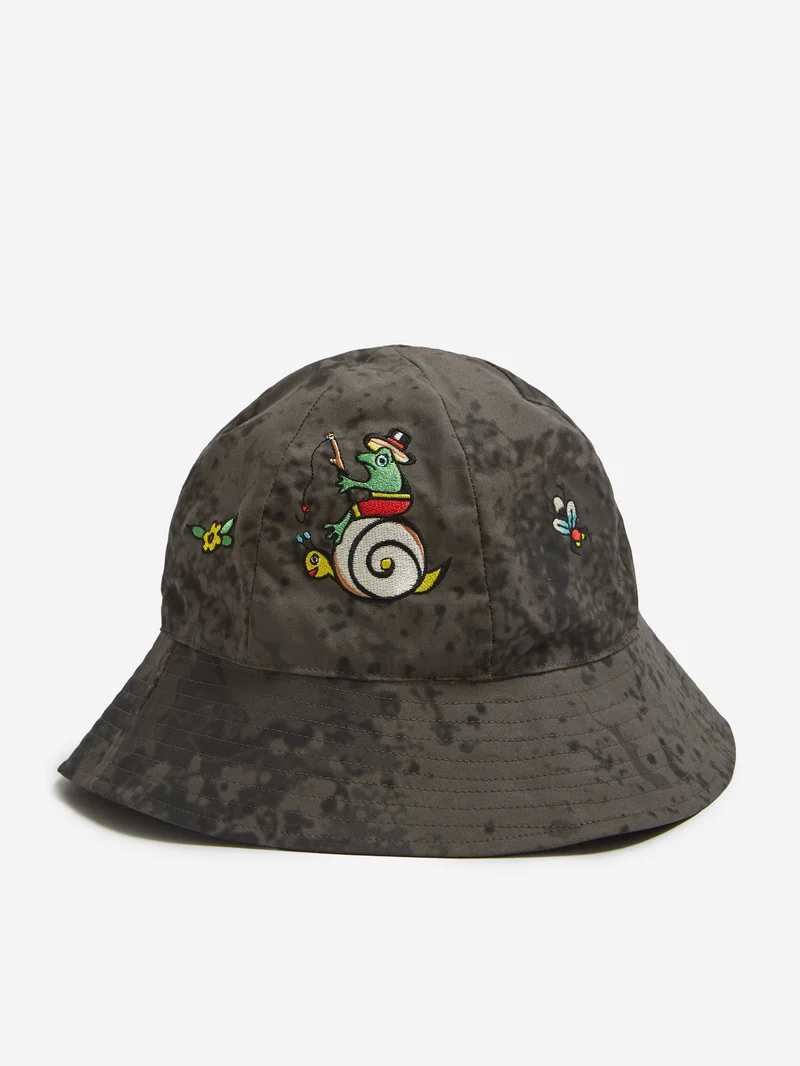 Image of South2 West8 x Brain Dead Fishing Bucket Hat - Grey