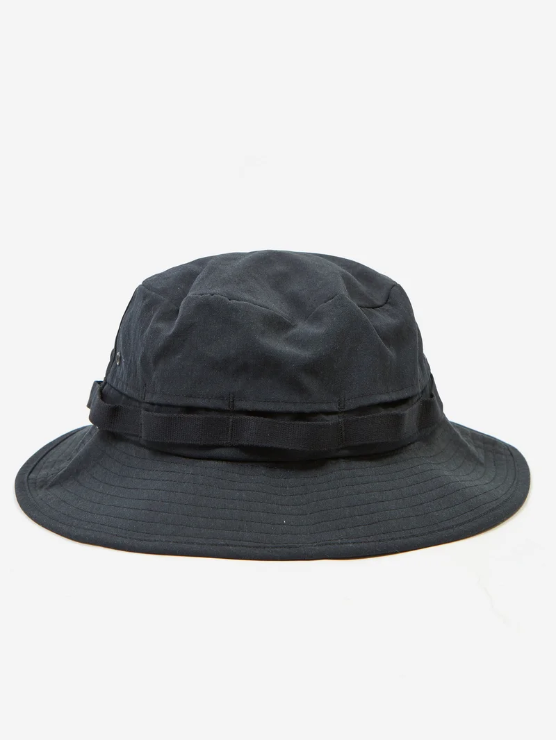 Image of Snow Peak TAKIBI Wether Cloth Hat - Black