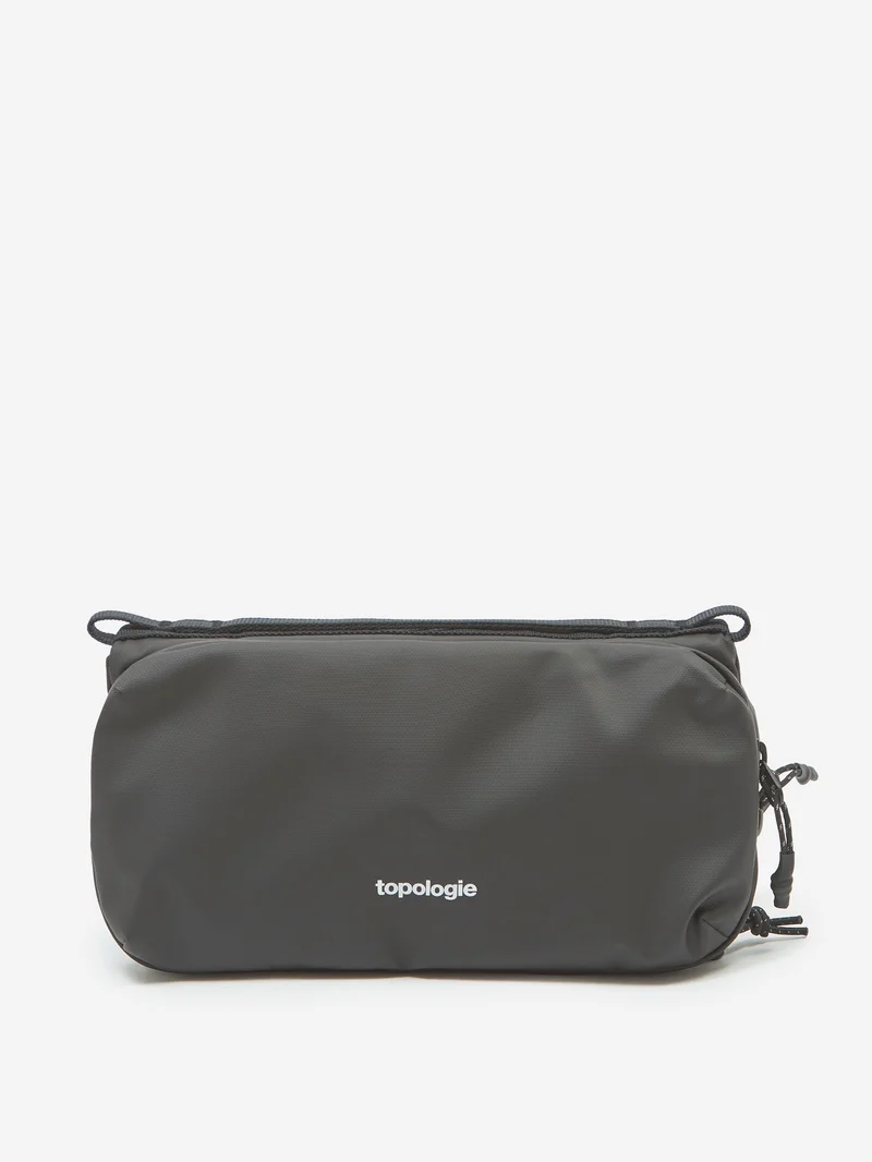 Image of Topologie Wares Bags Bottle Sacoche Medium - Black Dry