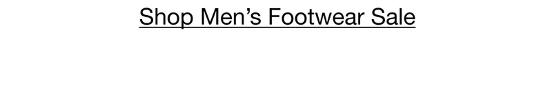 Shop Men's Footwear Sale