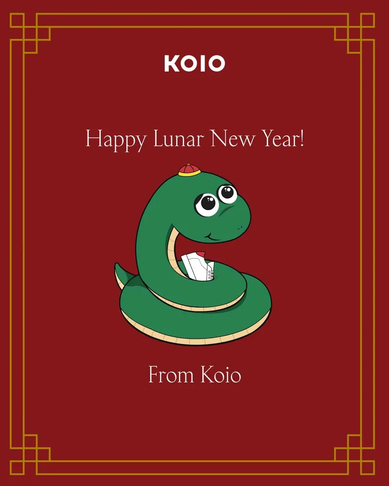 KOIO Happy Lunar New Year! From Koio