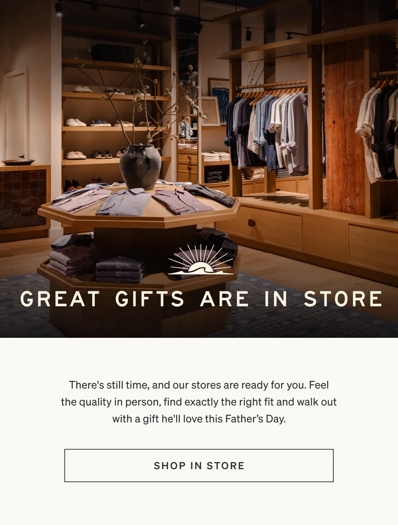Great Gifts Are In Store | Shop In Store
