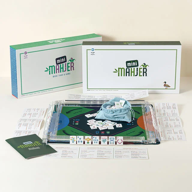 Family Learn to Play Mahjong Set